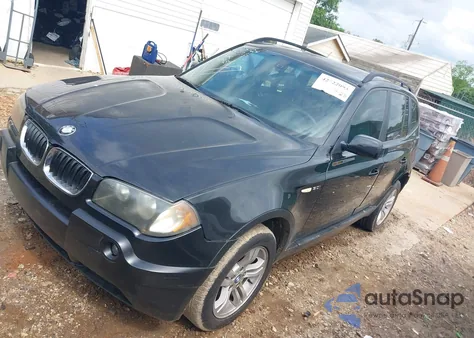 2005 BMW X3 3.0I from USA, damaged, VIN WBXPA934X5WD08446